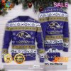 NFL Baltimore Ravens Skull Design Gift Ugly Christmas Sweater