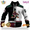 NHL Anaheim Ducks Personalized Broken Mix Jersey Style Zip Hoodie, Sweatshirt 3D