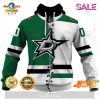 NHL Detroit Red Wings Personalized Broken Mix Jersey Style Zip Hoodie, Sweatshirt 3D