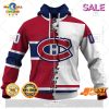 NHL Minnesota Wild Personalized Broken Mix Jersey Style Zip Hoodie, Sweatshirt 3D