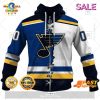 NHL Tampa Bay Lightning Personalized Broken Mix Jersey Style Zip Hoodie, Sweatshirt 3D