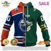 Personalized NHL Montreal Canadiens Mix CFL Montreal Alouettes Zip Hoodie, Sweatshirt 3D