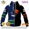 Personalized NHL Toronto Maple Leafs Mix CFL Toronto Argonauts Zip Hoodie, Sweatshirt 3D
