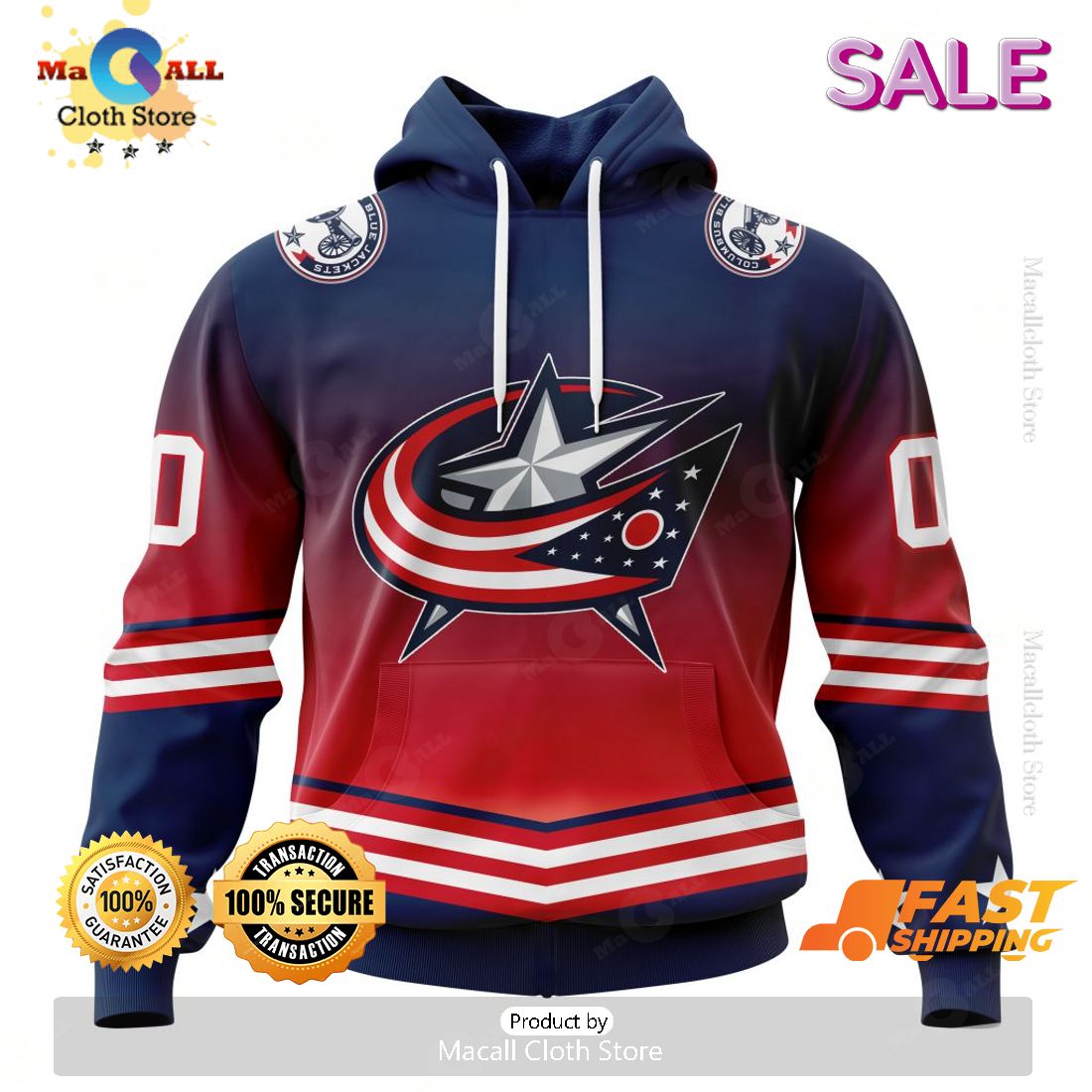 NHL Columbus Blue Jackets Personalize Gradient Series Concept Kits Zip Hoodie, Sweatshirt 3D NHL Columbus Blue Jackets Personalize Gradient Series Concept Kits Zip Hoodie, Sweatshirt 3D
