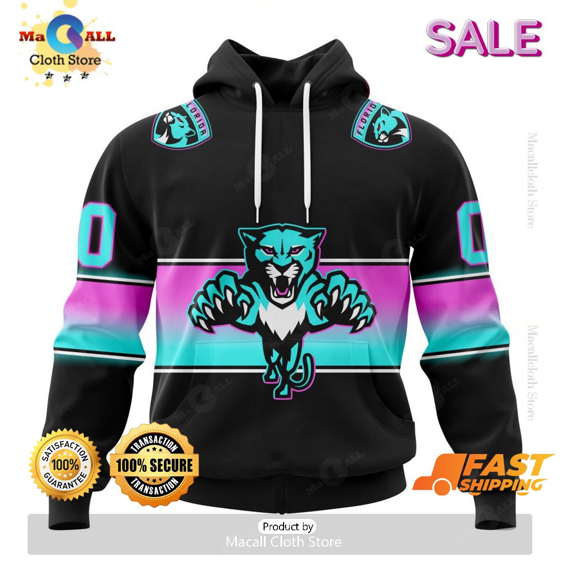 NHL Florida Panthers Personalize Gradient Series Concept Kits Zip Hoodie, Sweatshirt 3D NHL Florida Panthers Personalize Gradient Series Concept Kits Zip Hoodie, Sweatshirt 3D
