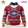 NHL Montreal Canadiens Personalize Gradient Series Concept Kits Zip Hoodie, Sweatshirt 3D