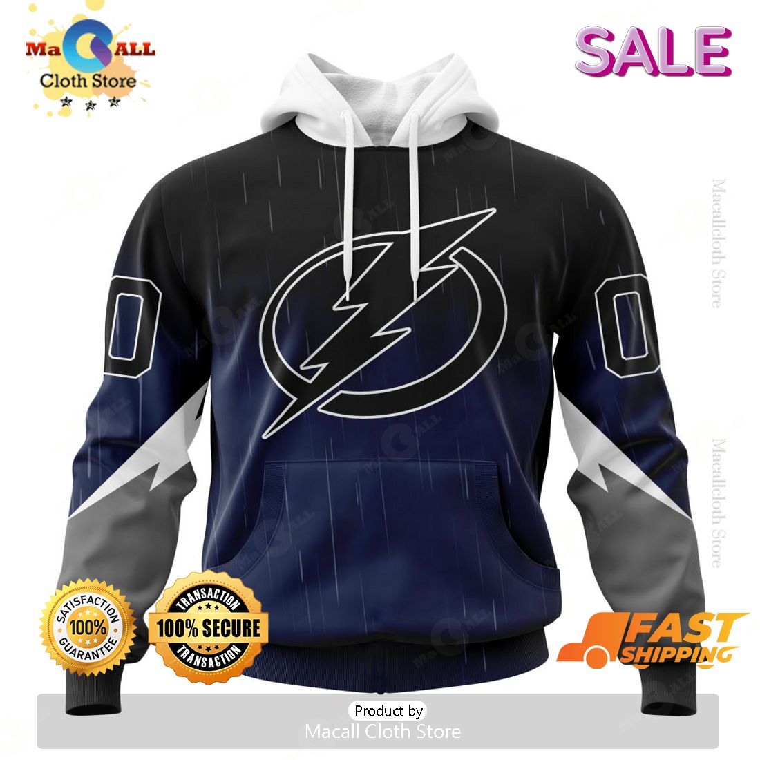 NHL Tampa Bay Lightning Personalize Gradient Series Concept Kits Zip Hoodie, Sweatshirt 3D NHL Tampa Bay Lightning Personalize Gradient Series Concept Kits Zip Hoodie, Sweatshirt 3D