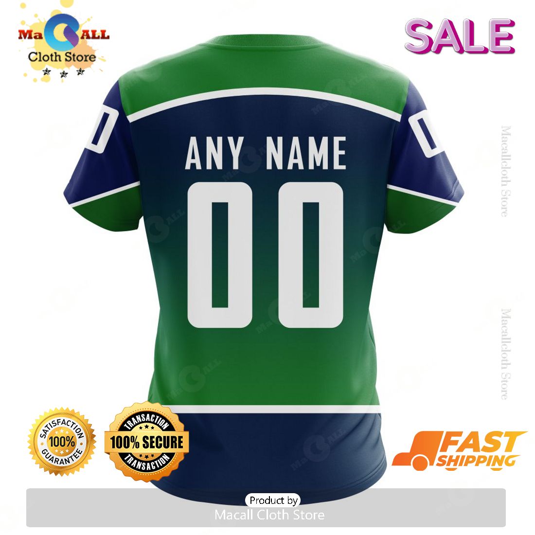 NHL Vancouver Canucks Personalize Gradient Series Concept Kits Zip Hoodie, Sweatshirt 3D NHL Vancouver Canucks Personalize Gradient Series Concept Kits Zip Hoodie, Sweatshirt 3D