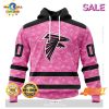 Personalized NFL Atlanta Falcons Special Autism Awareness Gradient Zip Hoodie, Sweatshirt 3D
