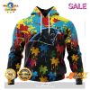 Personalized NFL Buffalo Bills Special White Design Fight Breast Cancer Zip Hoodie, Sweatshirt 3D