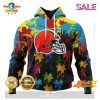 Personalized NFL Cincinnati Bengals Special White Design Fight Breast Cancer Zip Hoodie, Sweatshirt 3D