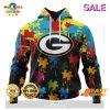 Personalized NFL Detroit Lions Special White Design Fight Breast Cancer Zip Hoodie, Sweatshirt 3D