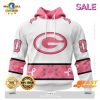 Personalized NFL Green Bay Packers Special Pink Design Fight Breast Cancer Zip Hoodie, Sweatshirt 3D