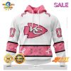 Personalized NFL Washington Commanders Special White Design Fight Breast Cancer Zip Hoodie, Sweatshirt 3D