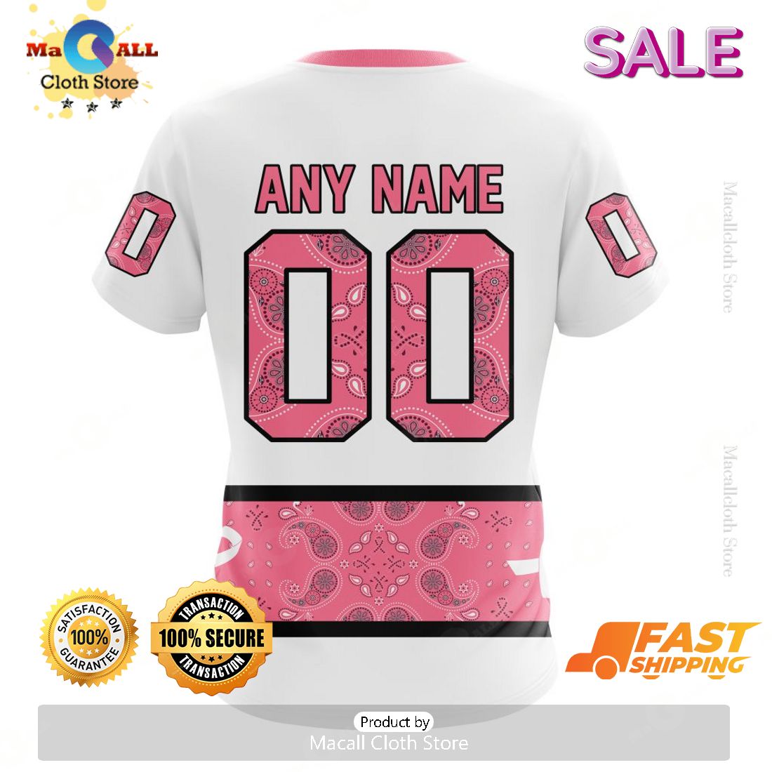 Personalized NFL Kansas City Chiefs Special White Design Fight Breast Cancer Zip Hoodie, Sweatshirt 3D Personalized NFL Kansas City Chiefs Special White Design Fight Breast Cancer Zip Hoodie, Sweatshirt 3D