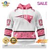 Personalized NFL New England Patriots Special Pink Design Fight Breast Cancer Zip Hoodie, Sweatshirt 3D