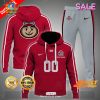 NCAA Oklahoma Sooners Personalize Football Red Version Hoodie 3D