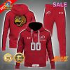 NCAA Oklahoma State Personalize Football Black Version Hoodie 3D