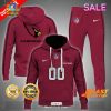 NCAA Wisconsin Badgers Personalize Football Red Version Hoodie 3D
