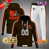 Alabama Crimson Tide Custom Name Special Brown Baseball Jacket