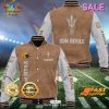 Arizona Wildcats Custom Name Special Brown Baseball Jacket