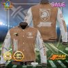 Auburn Tigers Custom Name Special Brown Baseball Jacket