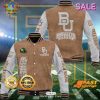 Auburn Tigers Custom Name Special Brown Baseball Jacket