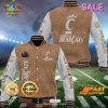 Clemson Tigers Custom Name Special Brown Baseball Jacket