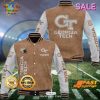 Hawaii Rainbow Warriors Custom Name Special Brown Baseball Jacket