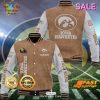 Iowa State Cyclones Custom Name Special Brown Baseball Jacket