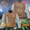Miami Hurricanes Custom Name Special Brown Baseball Jacket