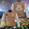 Michigan Wolverines Custom Name Special Brown Baseball Jacket