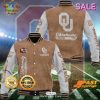 Oklahoma State Cowboys Custom Name Special Brown Baseball Jacket