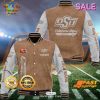 Ole Miss Rebels Custom Name Special Brown Baseball Jacket