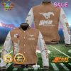 Rutgers Scarlet Knights Custom Name Special Brown Baseball Jacket