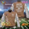 Texas Longhorns Custom Name Special Brown Baseball Jacket
