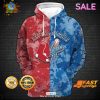 Colorado Avalanche x Pittsburgh Penguins Special House Divided Hoodie 3D