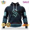 NHL Seattle Kraken 2024 Winter Classic Customized Kits Hoodie 3D