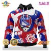 Personalized NHL New York Islanders Special Grateful Dead Hoodie 3D