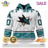 Personalized NHL San Jose Sharks Special Hunting Camo Design Hoodie 3D