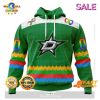 HOT Personalized NHL Edmonton Oilers Special Autism Awareness Design Hoodie 3D