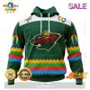 HOT Personalized NHL Detroit Red Wings Special Autism Awareness Design Hoodie 3D