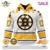 SALE Personalized NHL Boston Bruins Special Black And Lavender Hockey Fight Cancer Hoodie 3D