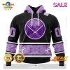 SALE Personalized NHL Buffalo Sabres Special Lavender Hockey Fight Cancer Hoodie 3D