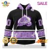 SALE Personalized NHL Dallas Stars Special Lavender Hockey Fight Cancer Hoodie 3D