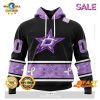 SALE Personalized NHL Boston Bruins Special Lavender Hockey Fight Cancer Hoodie 3D