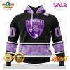 SALE Personalized NHL Florida Panthers Special Lavender Hockey Fight Cancer Hoodie 3D