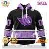 SALE Personalized NHL Ottawa Senators Special Lavender Hockey Fight Cancer Hoodie 3D