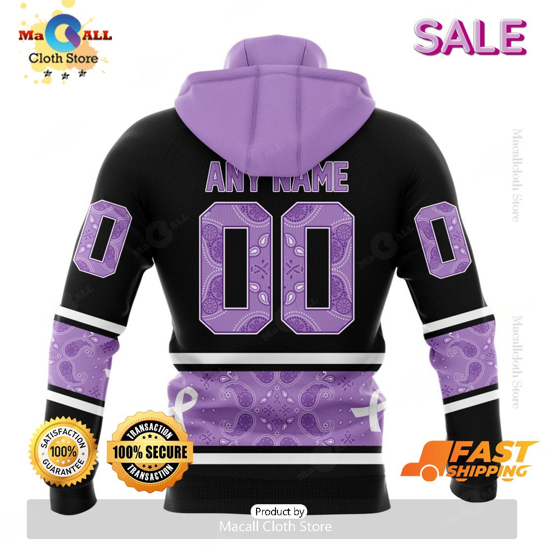 SALE Personalized NHL St. Louis Blues Special Black And Lavender Hockey Fight Cancer Hoodie 3D SALE Personalized NHL St. Louis Blues Special Black And Lavender Hockey Fight Cancer Hoodie 3D