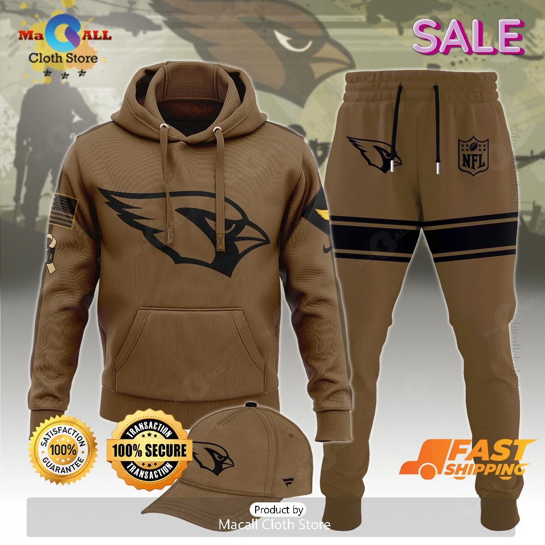 Arizona Cardinals Salute To Service Veterans Day Hoodie 3D, Long Pant Arizona Cardinals Salute To Service Veterans Day Hoodie 3D, Long Pant